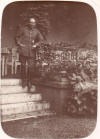 Hauptmann Eugen Kirch in Aachen 1914. Privater Schnappschuss